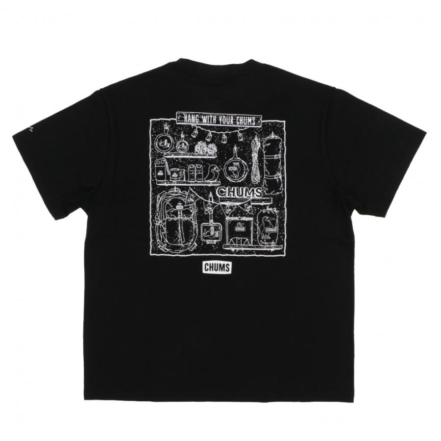 チャムス アウトドア 半袖Tシャツ CHUMS Camp Gear T-Shirt ALPEN SMU キャンプギアT CHUMS｜alpen-group｜16