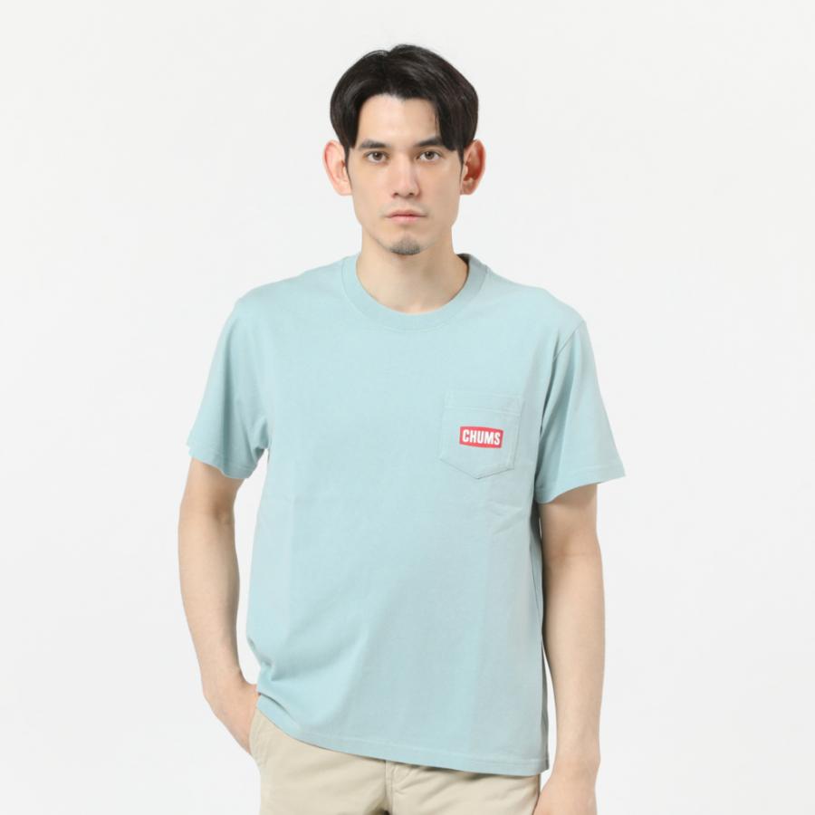 低価格 チャムス アウトドア 半袖Tシャツ CHUMS Camp Gear T-Shirt