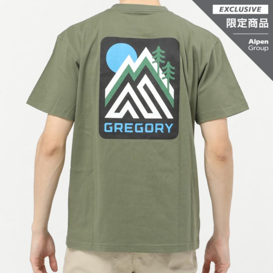 GREGORY（グレゴリー） メンズ アウトドア 半袖Tシャツ GMP LOGO T