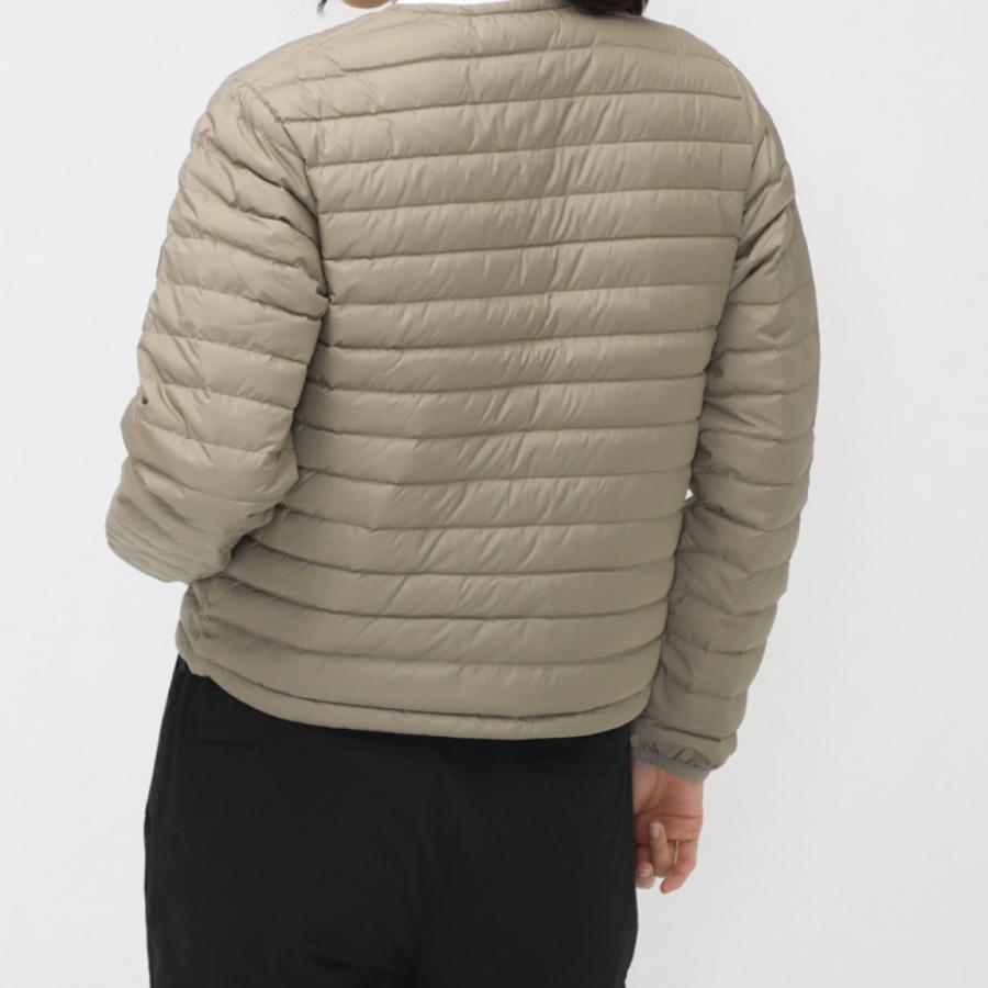 オーシバル レディース アウトドア 中綿ジャケット DPL ROUND NECK