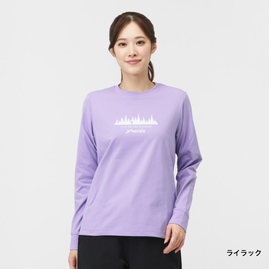 フェニックス レディース トレッキング 長袖Tシャツ LONG SLEEVE T