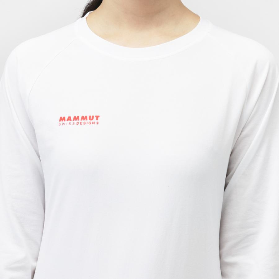 ☆新品タグ付☆ マムート　アルブラTシャツ　レディース　L MAMMUT（マムート） レディース トレッキング 長袖Tシャツ キュー