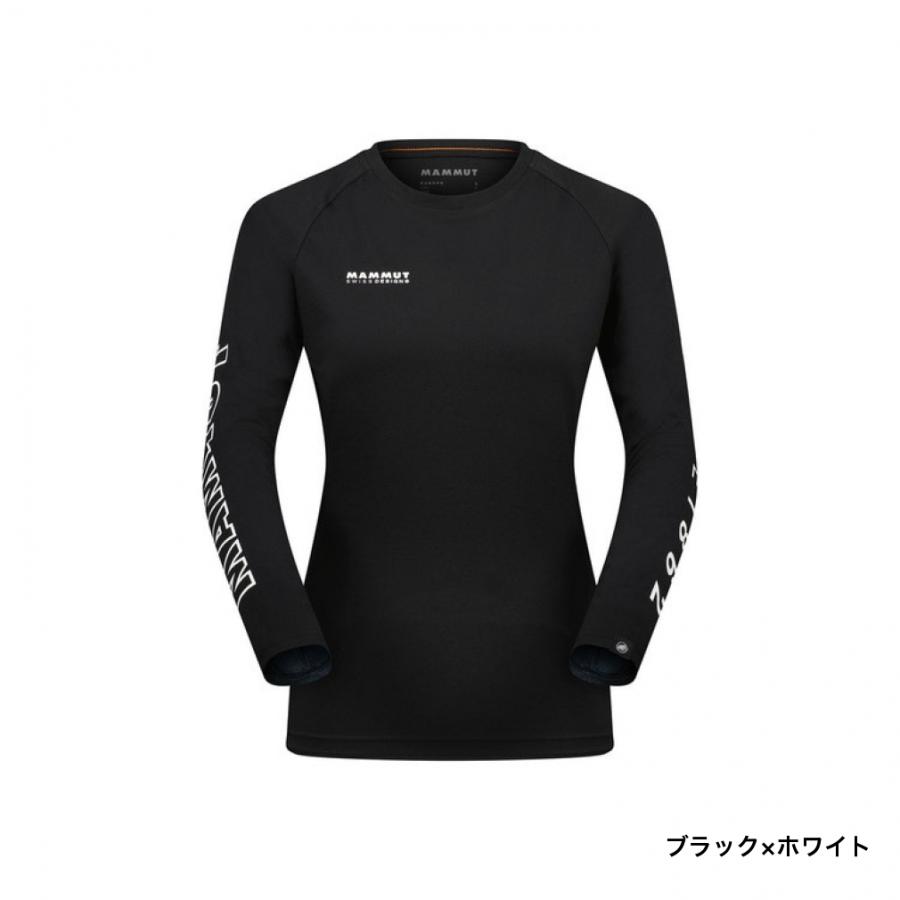 ☆新品タグ付☆ マムート　アルブラTシャツ　レディース　L MAMMUT（マムート） レディース トレッキング 長袖Tシャツ キュー