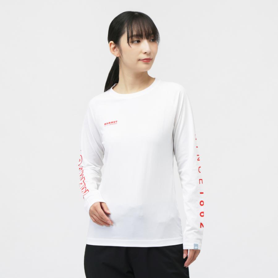 ☆新品タグ付☆ マムート　アルブラTシャツ　レディース　L MAMMUT（マムート） レディース トレッキング 長袖Tシャツ キュー