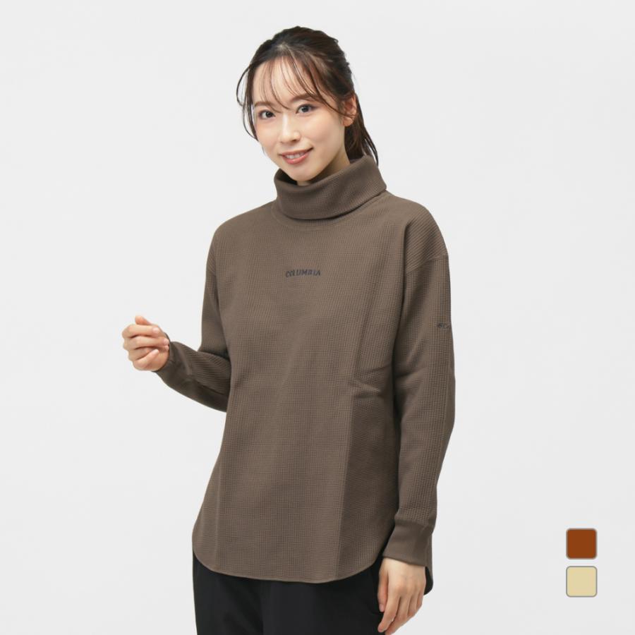 【未使用】コロンビア ホーリーリバーベンドオフタートルネック M Fawn PL1415 レディース COLUMBIA Columbia（コロンビア） 2025秋冬 レディース アウトドアカジュアル