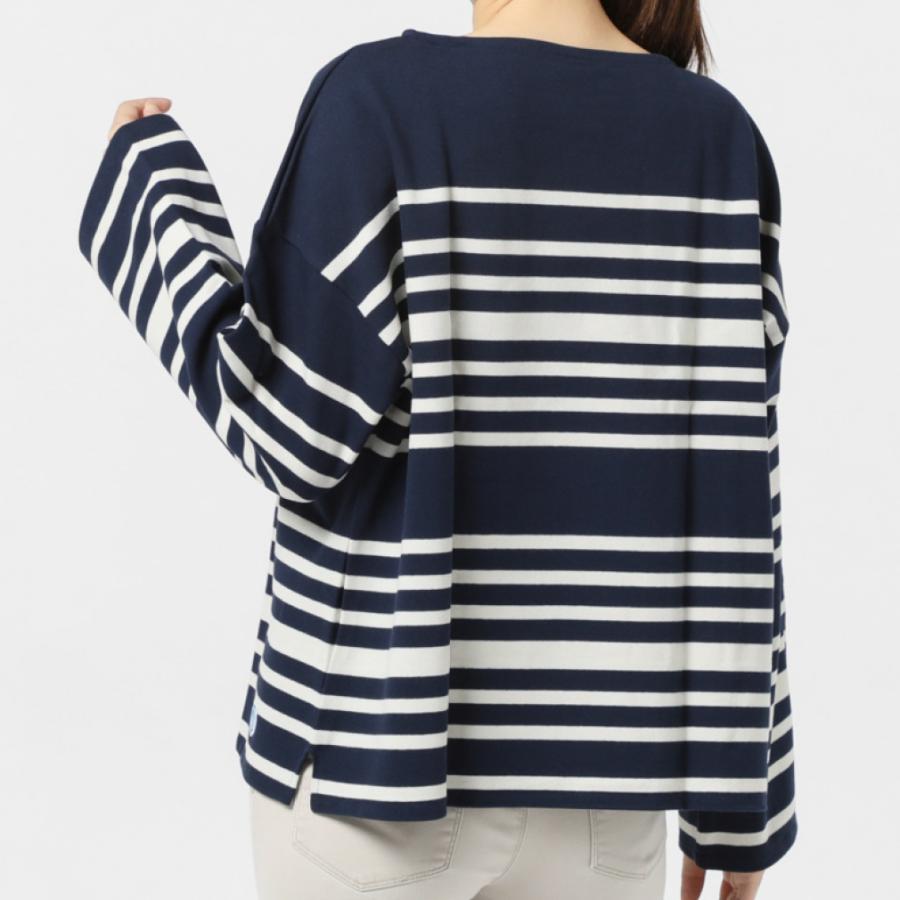 オーシバルTシャツ オーシバル レディース アウトドア 長袖Tシャツ RANDOM BORDER