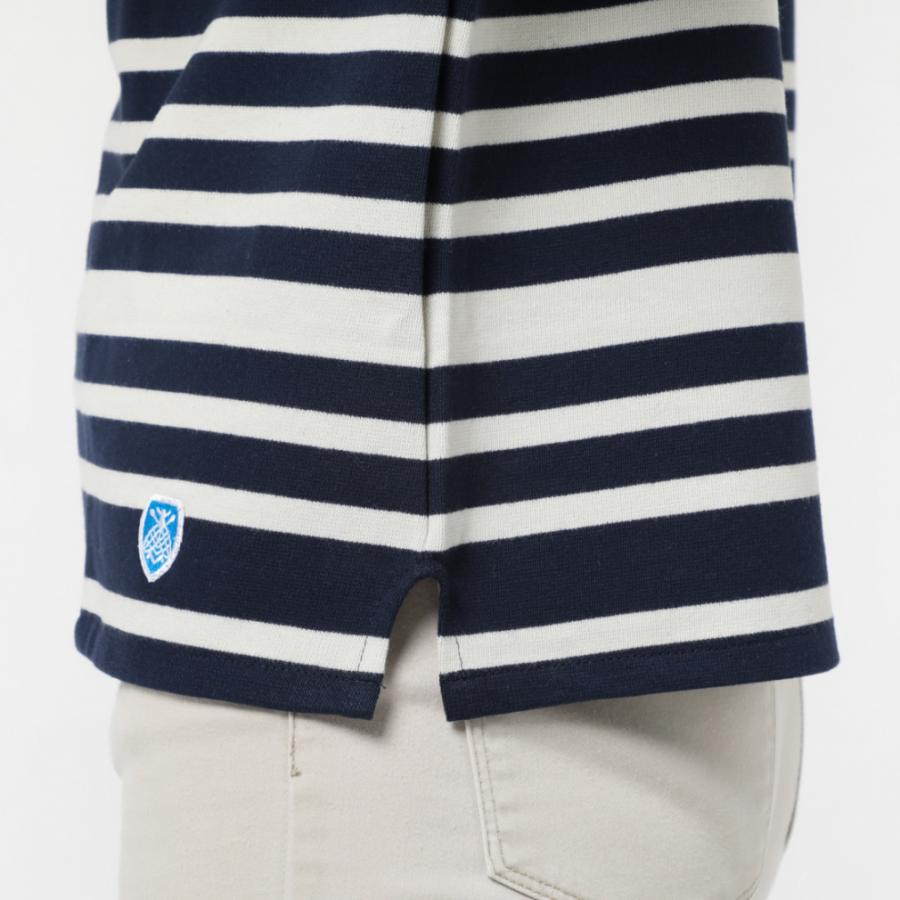 オーシバル レディース アウトドア 長袖Tシャツ RANDOM BORDER