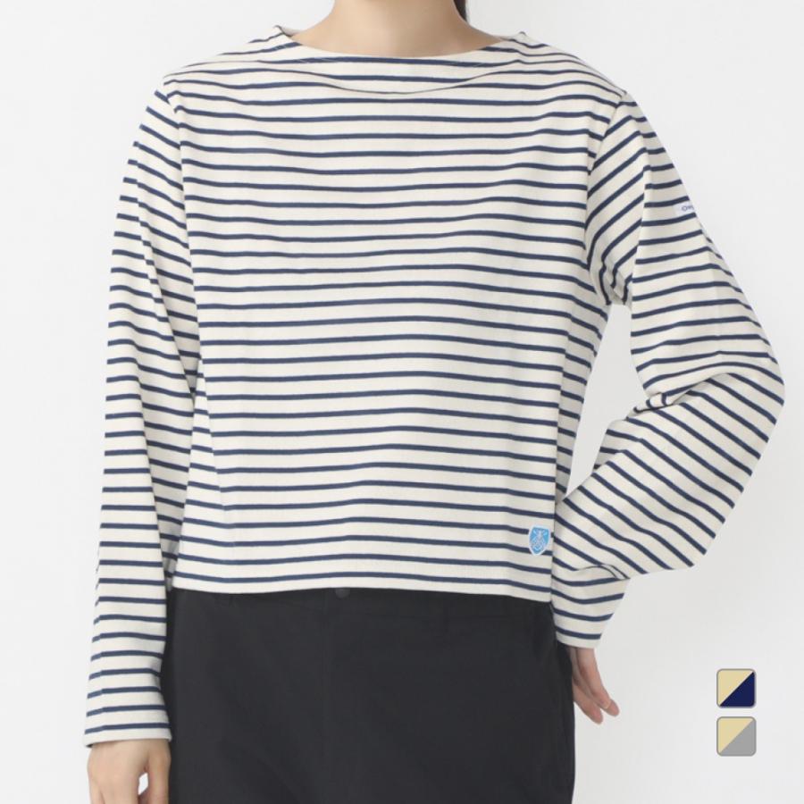 新品タグ付き　ORCIVAL 長袖Tシャツ オーシバル レディース アウトドア 長袖Tシャツ BOAT NECK L/S