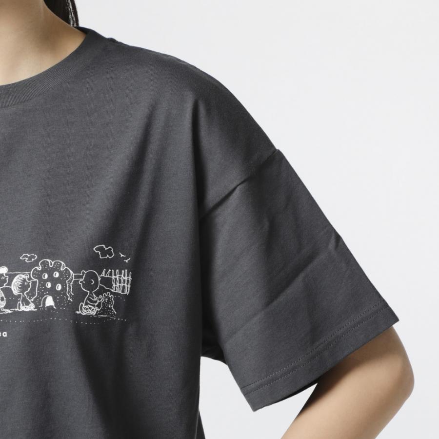 ピーナッツ スヌーピー レディース 半袖 Tシャツ PNコットンTシャツ ビーチ PN-9C22064TS スポーツウェア PEANUTS SNOOPY｜alpen-group｜10