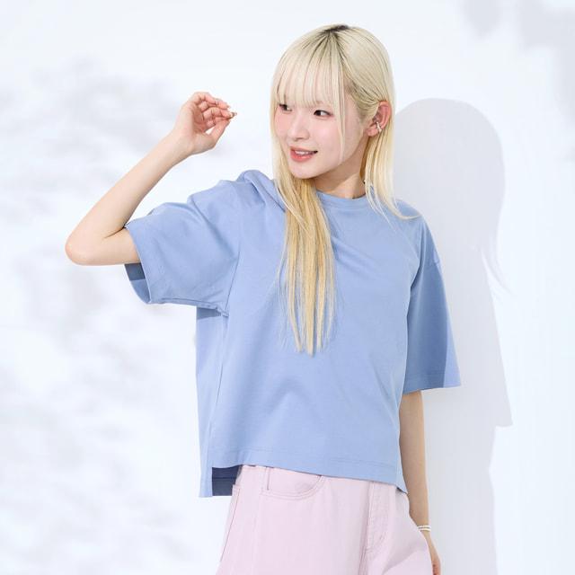 TIGORA（ティゴラ） レディース 半袖 Tシャツ UVカットコットン