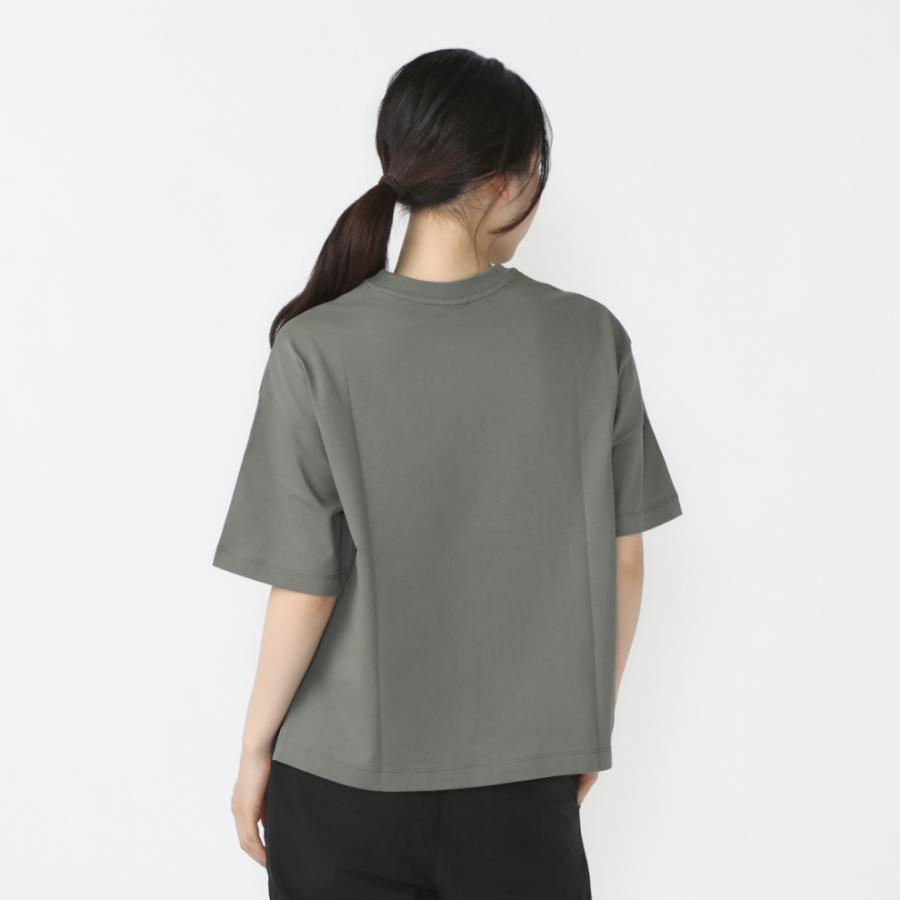 TIGORA ティゴラ レディース 半袖 Tシャツ コットンオーバー TIGORA ティゴラ レディース 半袖 Tシャツ コットンオーバー