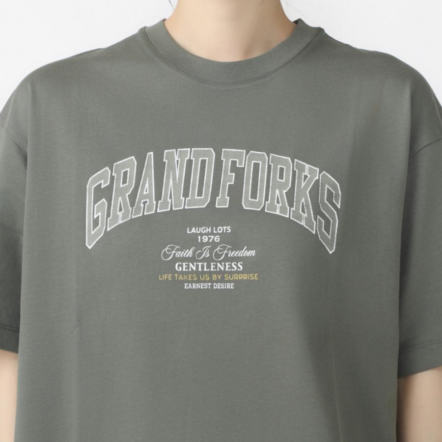 TIGORA ティゴラ レディース 半袖 Tシャツ コットンオーバー