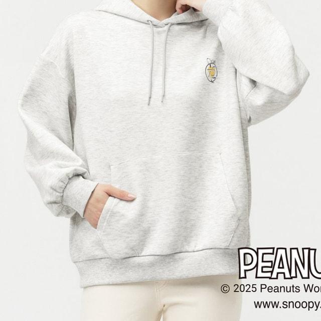 PEANUTS ピーナッツ スヌーピー レディース スウェット パーカー