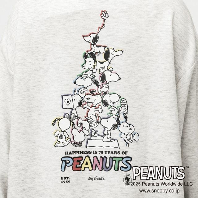 PEANUTS ピーナッツ スヌーピー レディース スウェット パーカー