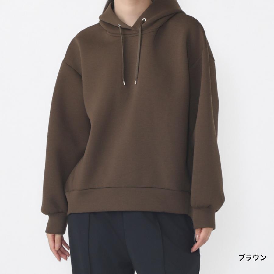 リラックスフィット パーカー L ダークグレー フーデッドライトパーカー | レディース | 1枚 | 00216-MLH