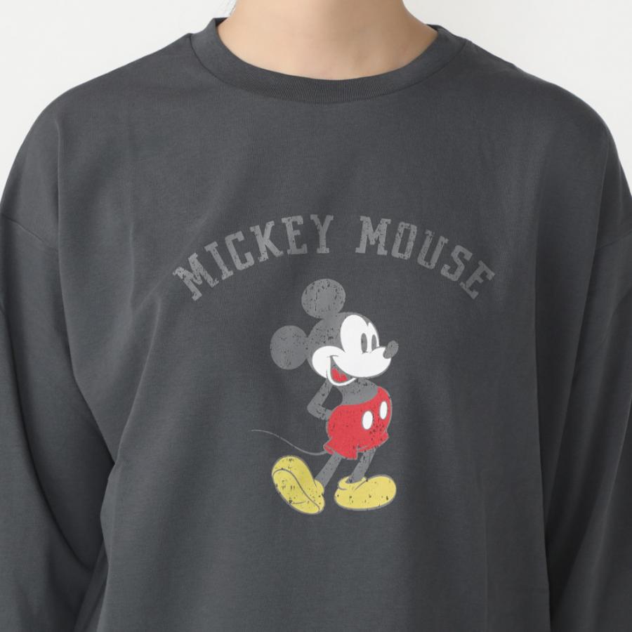 Disney（ディズニー） レディース 長袖 Tシャツ DN ロングTシャツ TRDN