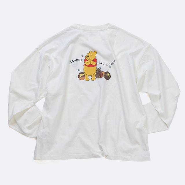 Disney（ディズニー） くまのプーさん レディース 長袖 Tシャツ