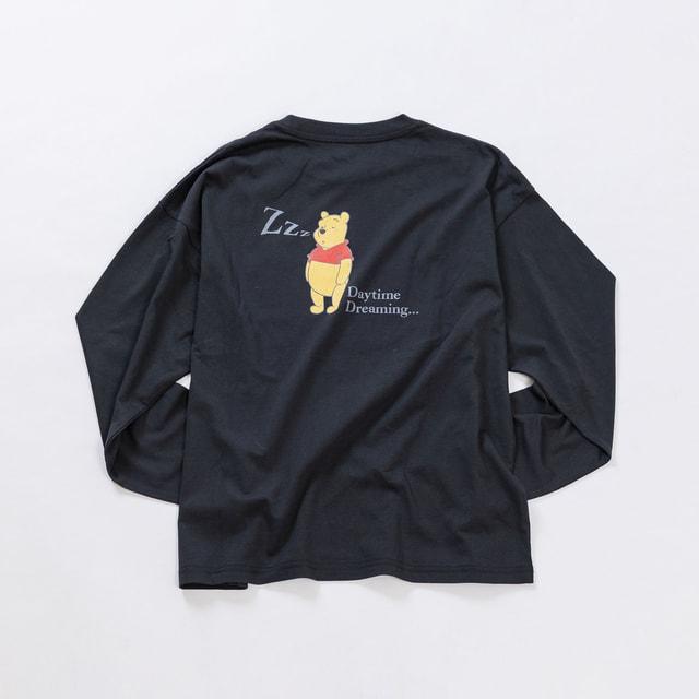Disney（ディズニー） くまのプーさん レディース 長袖 Tシャツ