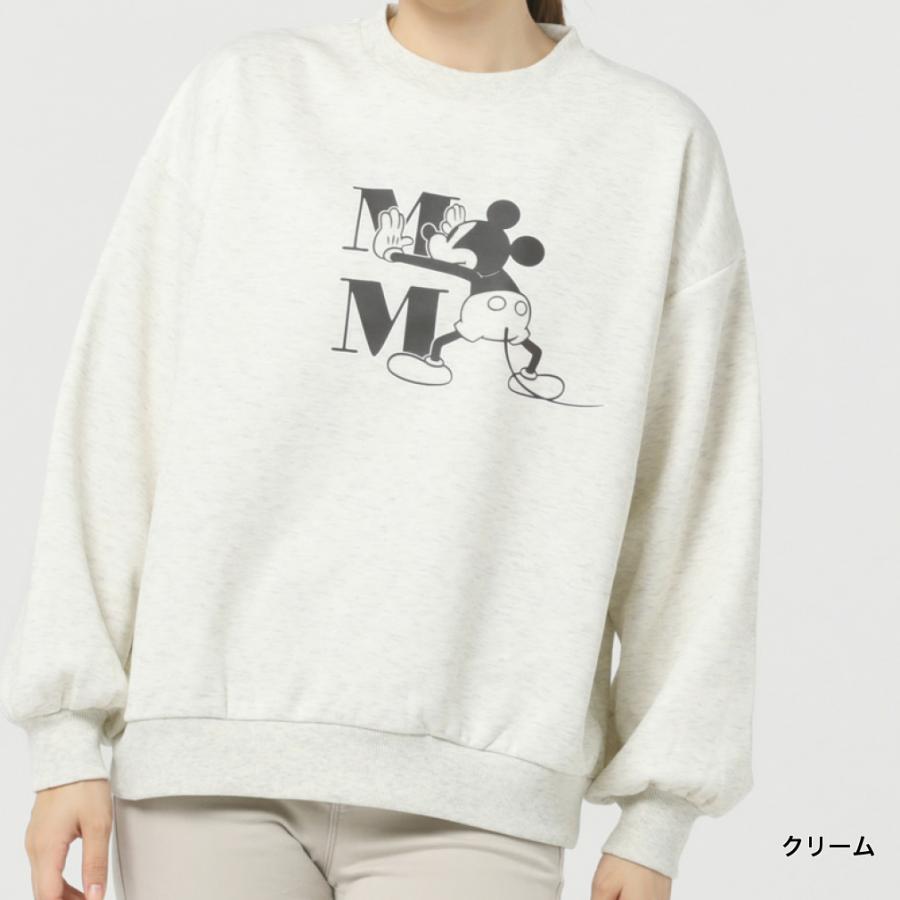【美品】WAAC レディース　ホワイト クルーネックトレーナー　Mサイズ axes femme（アクシーズ ファム） トレーナー スウェット コットン