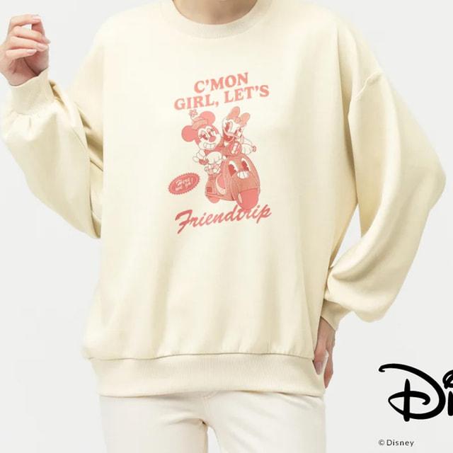 Disney（ディズニー） レディース スウェット トレーナー スウェット