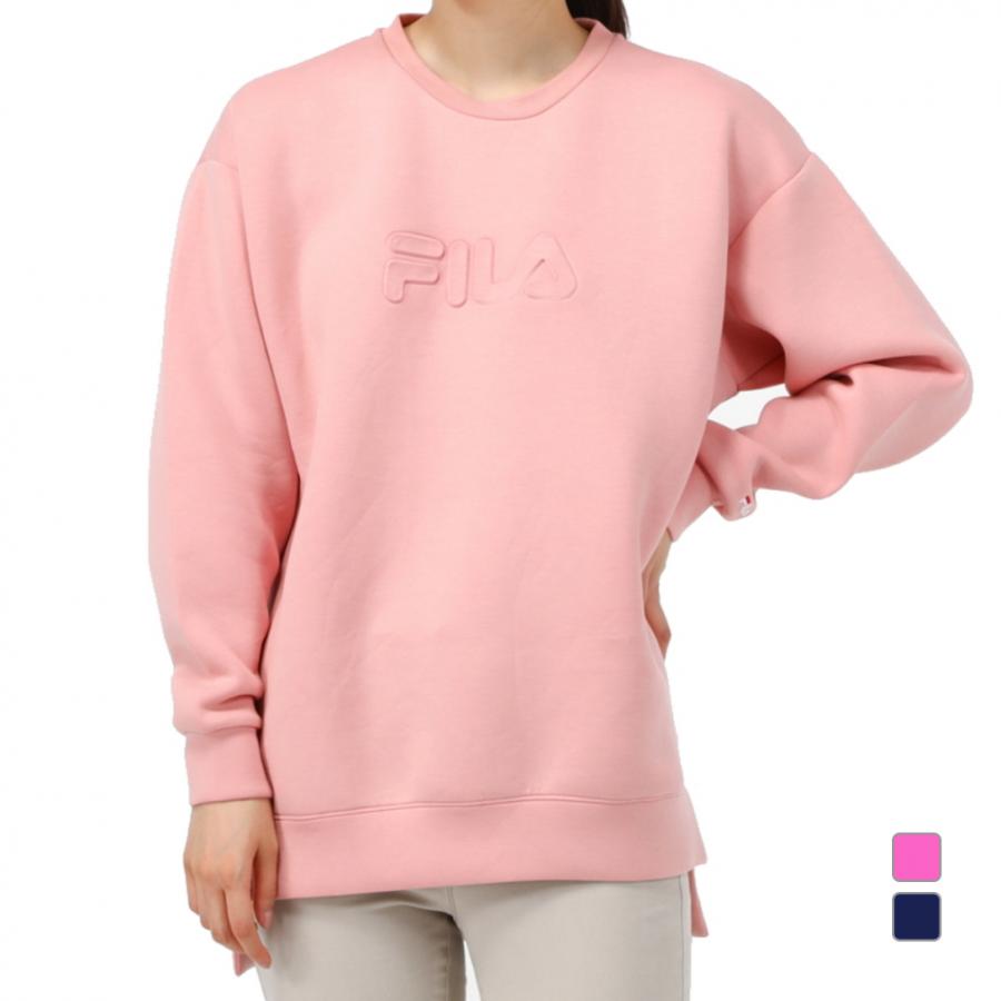 フィラ レディース スウェットトレーナー テックスウェットクルーネック Fl 9ctj スポーツウェア Fila アルペングループヤフー店 通販 Yahoo ショッピング