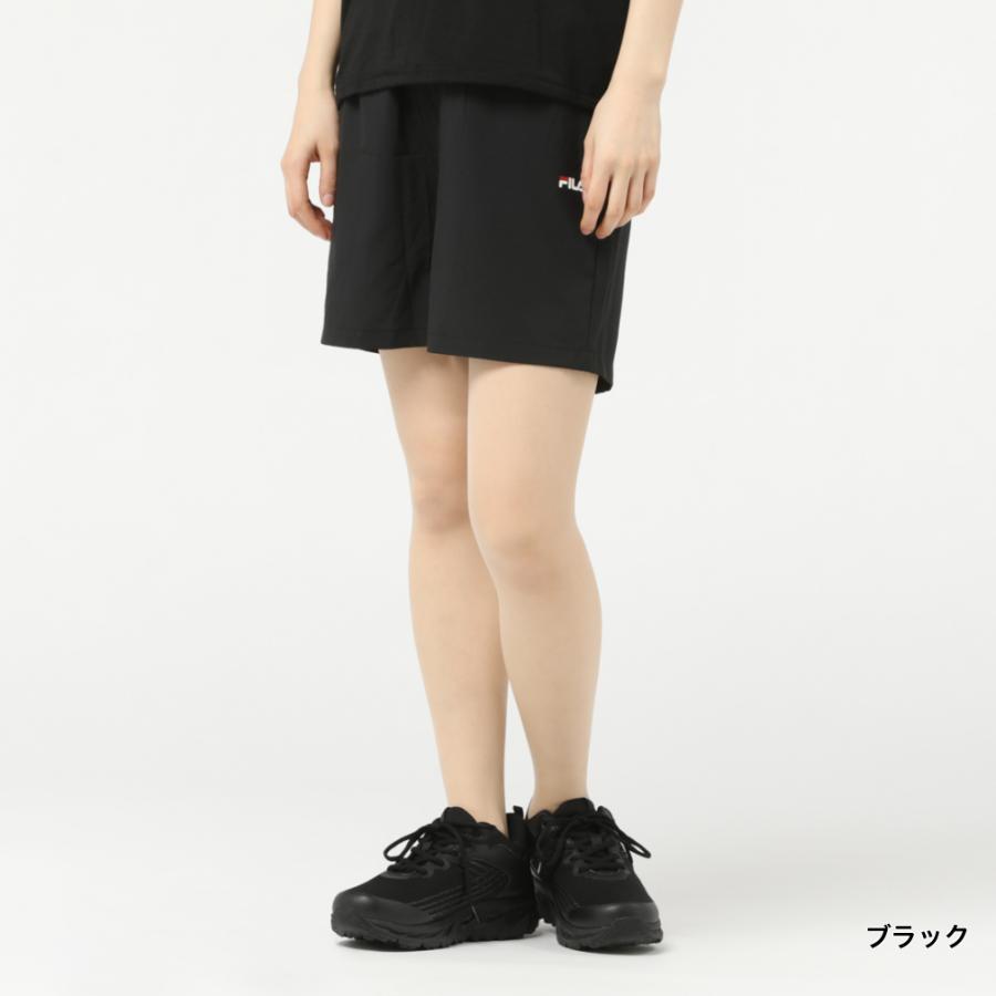 FILA（フィラ） レディース ショートパンツ ストレッチクロスショーツ
