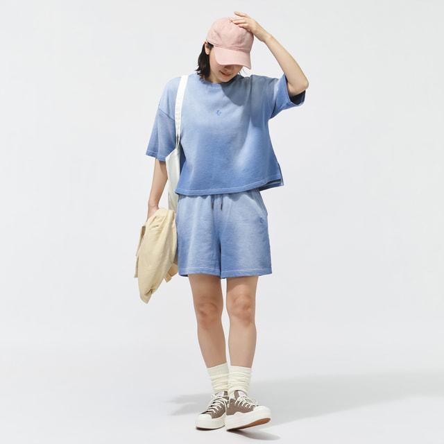 CONVERSE（コンバース） レディース スウェット ハーフパンツ AP FADE