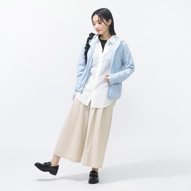 らら TIGORA（ティゴラ） レディース ロングパンツ UVカット撥水スカーチョ