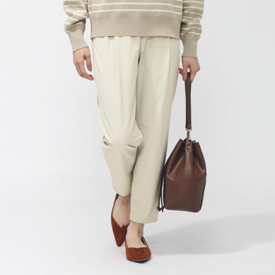 【ベージュ3】4WAYストレッチ スリム ロングパンツ (WOMENS) TIGORA（ティゴラ） レディース ロングパンツ 4WAYストレッチ