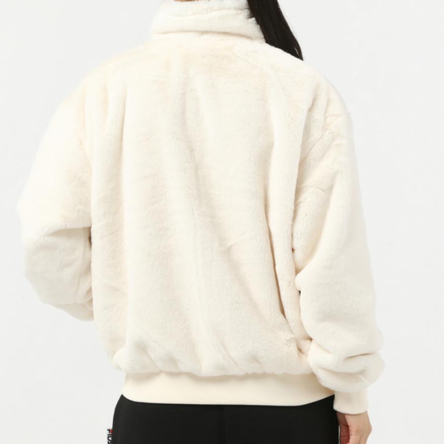 FILA（フィラ） レディース フリースジャケット リバーシブルボア