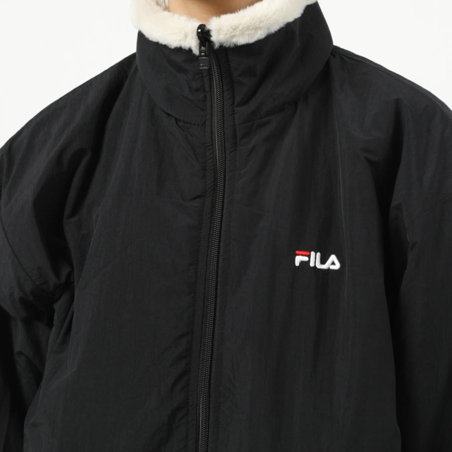 FILA（フィラ） レディース フリースジャケット リバーシブルボア