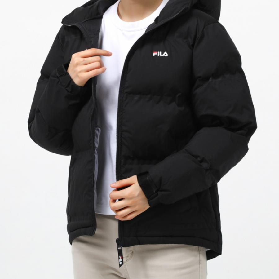 FILA（フィラ） レディース 中綿ジャケット 裏アルミ中綿フード