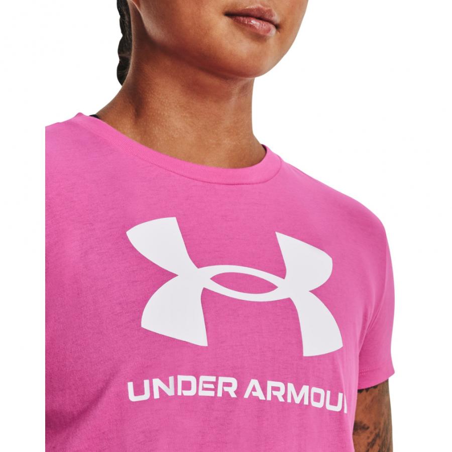 Under Armour レディース 半袖Tシャツ ピンク Sサイズ UNDER ARMOUR（アンダーアーマー） レディース 半袖 Tシャツ UA