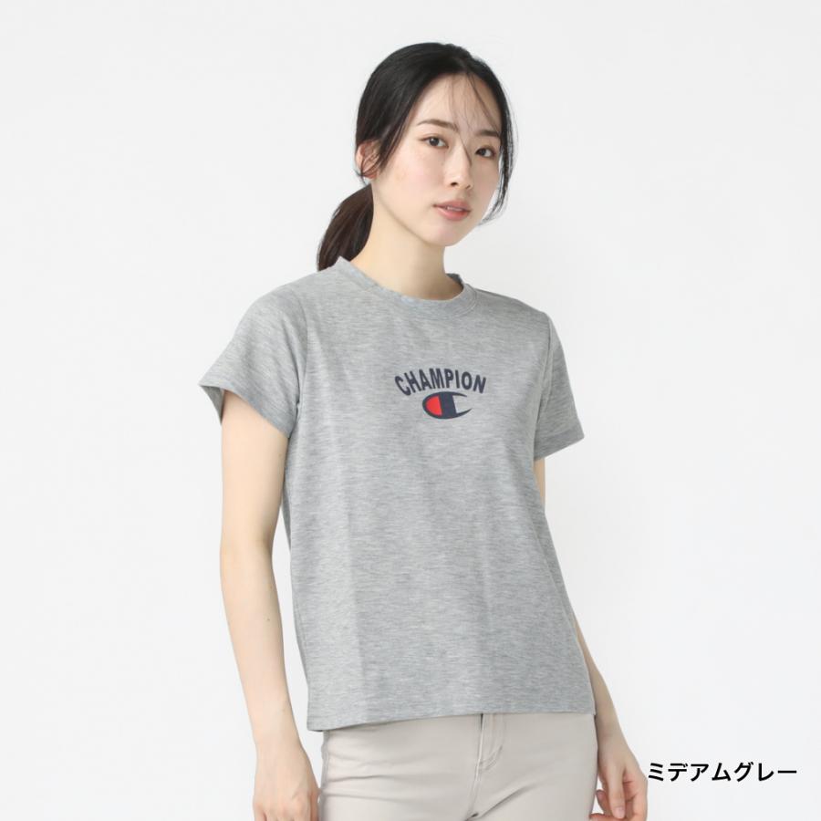 チャンピオン レディース 半袖 Tシャツ SHORT SLEEVE T-SHIRT CW-ZS307 スポーツウェア Champion｜alpen-group｜04