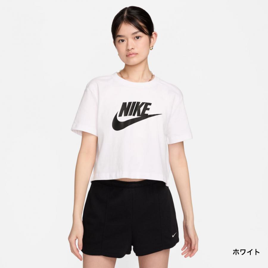 NIKE リンゴロゴTシャツと黒パンツセット NIKE（ナイキ） レディース 半袖 Tシャツ ウィメンズ エッセンシャル