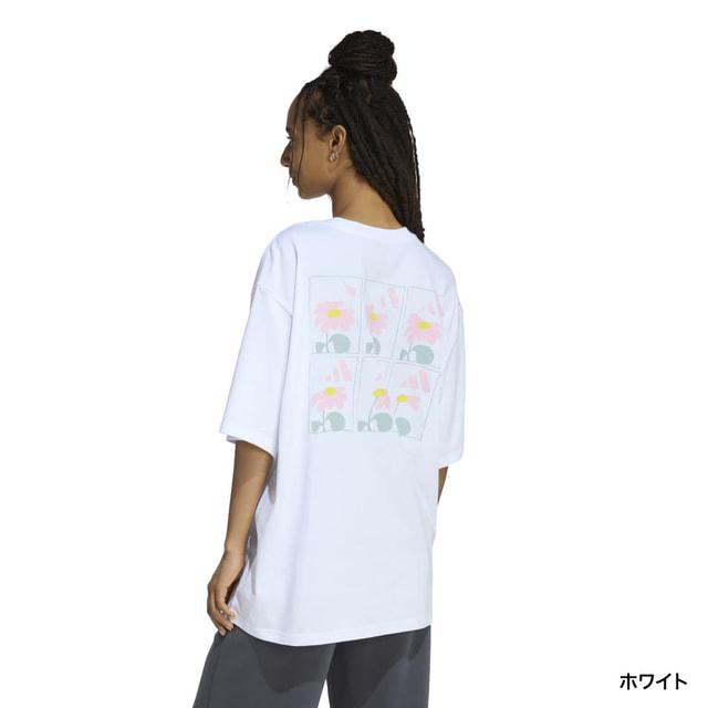 adidas（アディダス） レディース 半袖 Tシャツ ソフトサイド オーバー