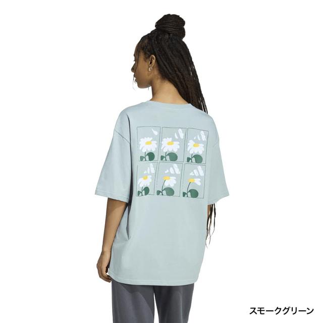adidas（アディダス） レディース 半袖 Tシャツ ソフトサイド オーバー