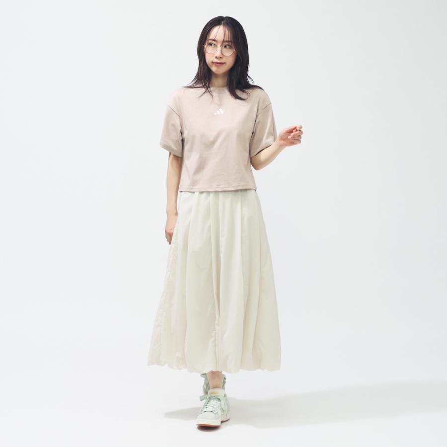 adidas（アディダス） レディース 半袖 Tシャツ W LUX CA クロップドT
