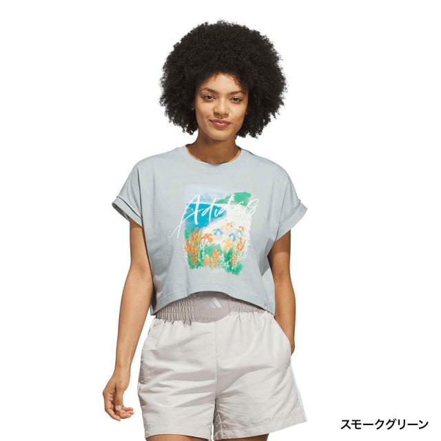 adidas（アディダス） レディース 半袖 Tシャツ サマー ロマンス