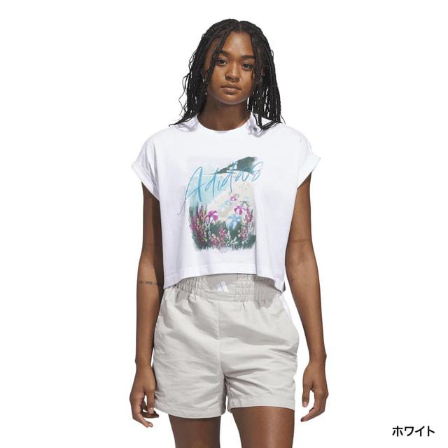 adidas（アディダス） レディース 半袖 Tシャツ サマー ロマンス