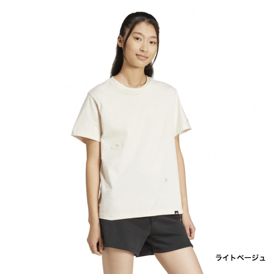 adidas（アディダス） レディース 半袖 Tシャツ ラウンジ サンダル