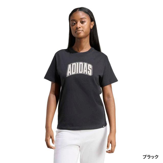 adidas（アディダス） レディース 半袖 Tシャツ COLLEGIATE