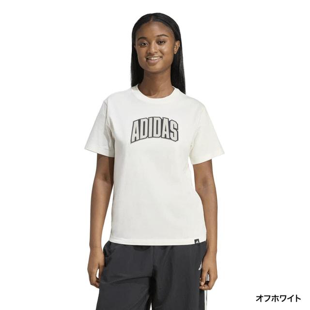 adidas（アディダス） レディース 半袖 Tシャツ COLLEGIATE