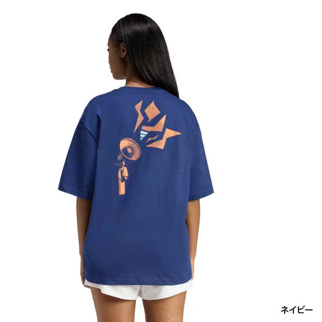 adidas（アディダス） レディース 半袖 Tシャツ スタジアム オーバー