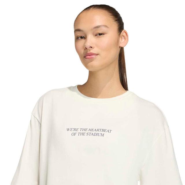 adidas（アディダス） レディース 半袖 Tシャツ スタジアム オーバー