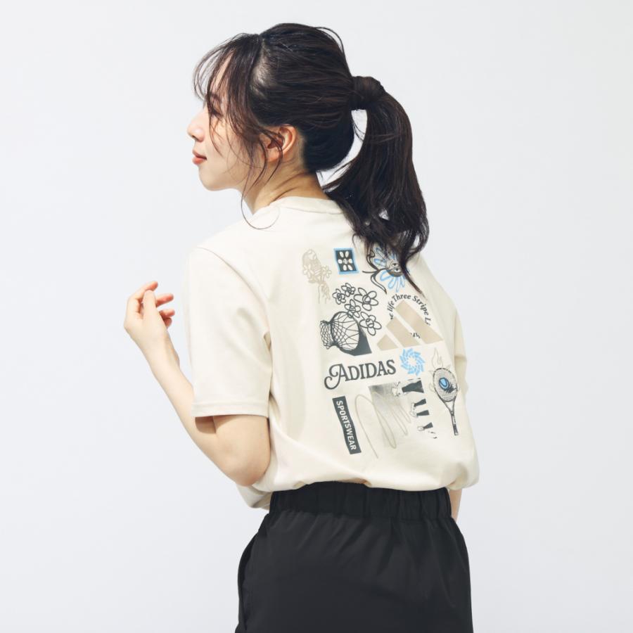 adidas アディダス レディース 半袖 Tシャツ W PHOTO バック