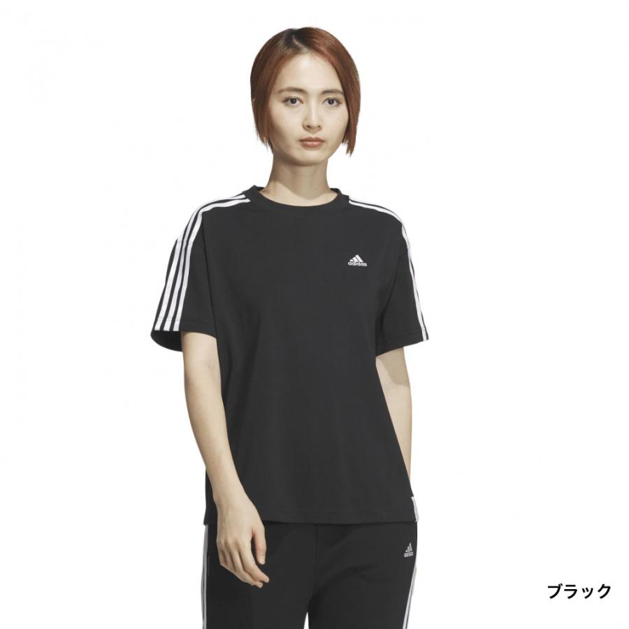 adidas アディダス レディース 半袖Tシャツ エッセンシャルズ プラス 