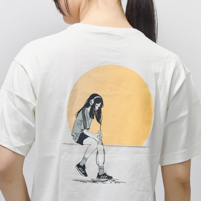 adidas（アディダス） レディース 半袖 Tシャツ アニメ グラフィック