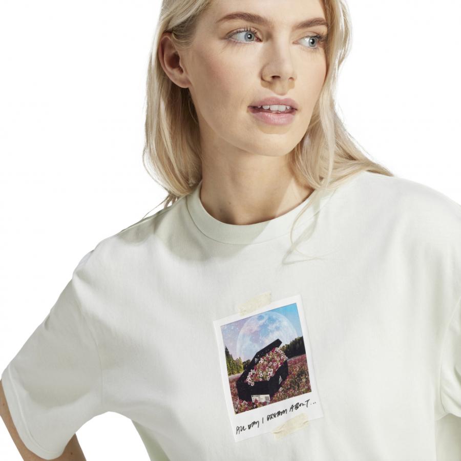 アディダス レディース 半袖 Tシャツ W All Day グラフィック Tシャツ 