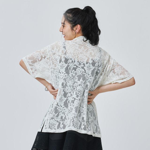 adidas（アディダス） レディース PRISM COLLECTION レース半袖シャツ